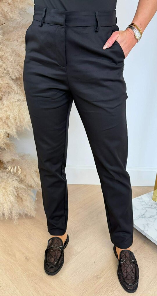 BASIC STRETCH PANTALON 2733 BLACK