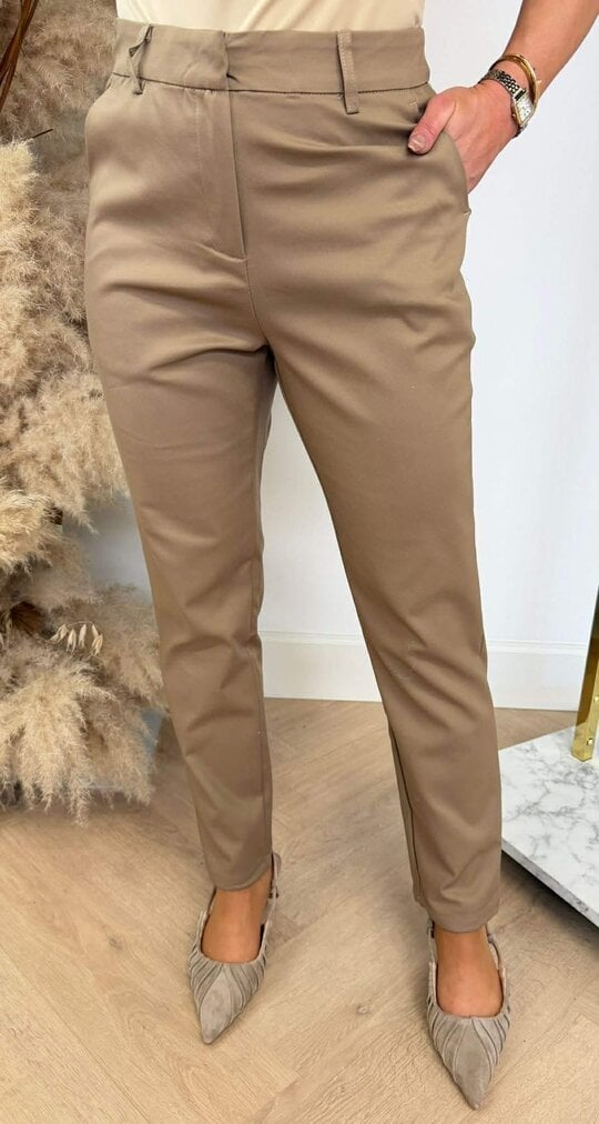 BASIC STRETCH PANTALON 2733 KHAKI
