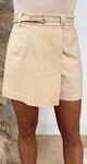 BELT SHORT 2735 BEIGE