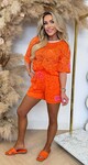 LACE LIFE EMBLEEM SET ORANGE LACE LIFE EMBLEEM SET ORANGE