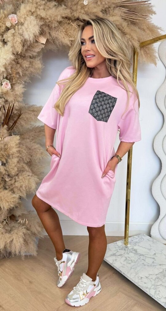 LIVV INSPIRED DRESS PINK