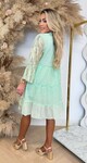 BOHO SHINE DRESS 5059 MINT BOHO SHINE DRESS 5059 MINT
