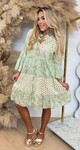 BOHO SHINE DRESS 5059 MINT BOHO SHINE DRESS 5059 MINT