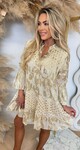 BOHO SHINE DRESS 5059 GOLD