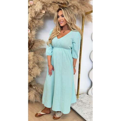 PROMISE COTTON MAXI DRESS MINT