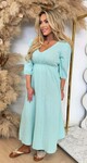 PROMISE COTTON MAXI DRESS MINT