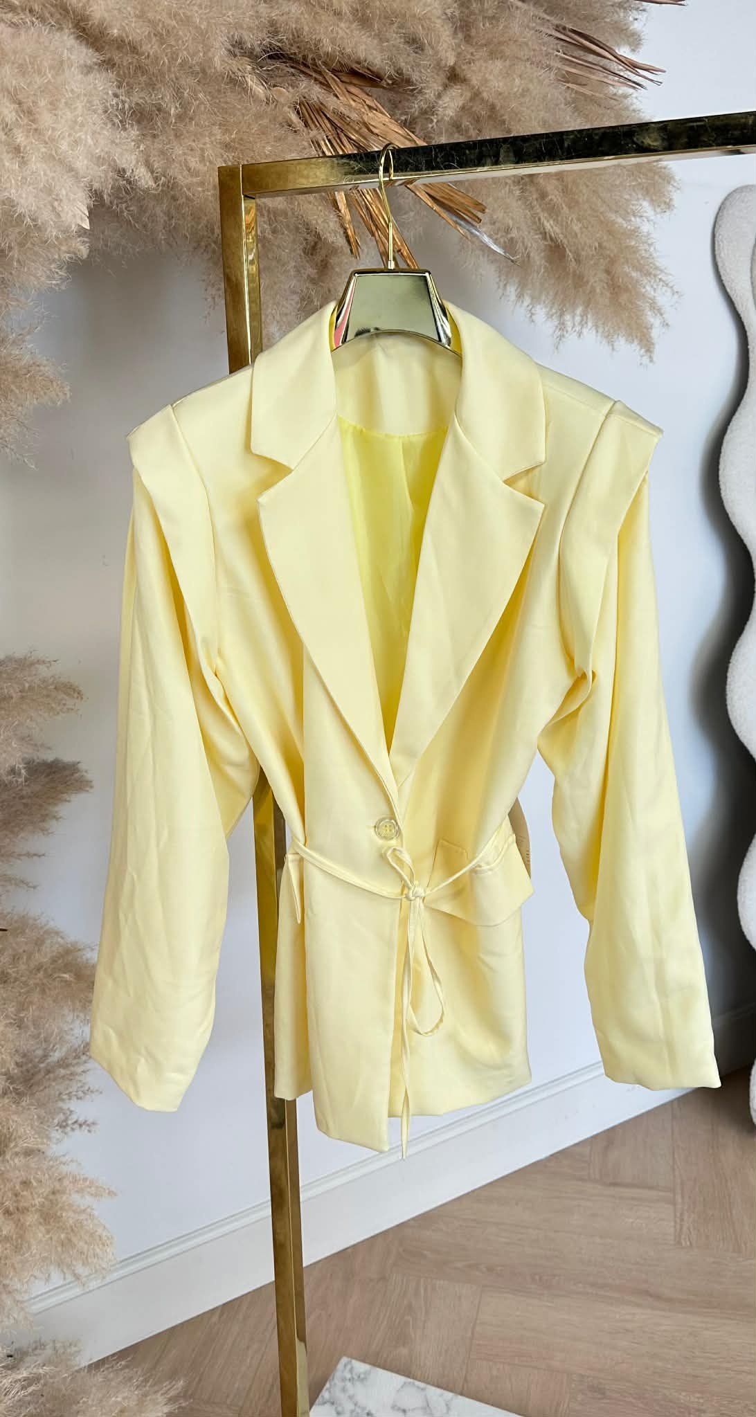 POCKET LUS BLAZER YELLOW
