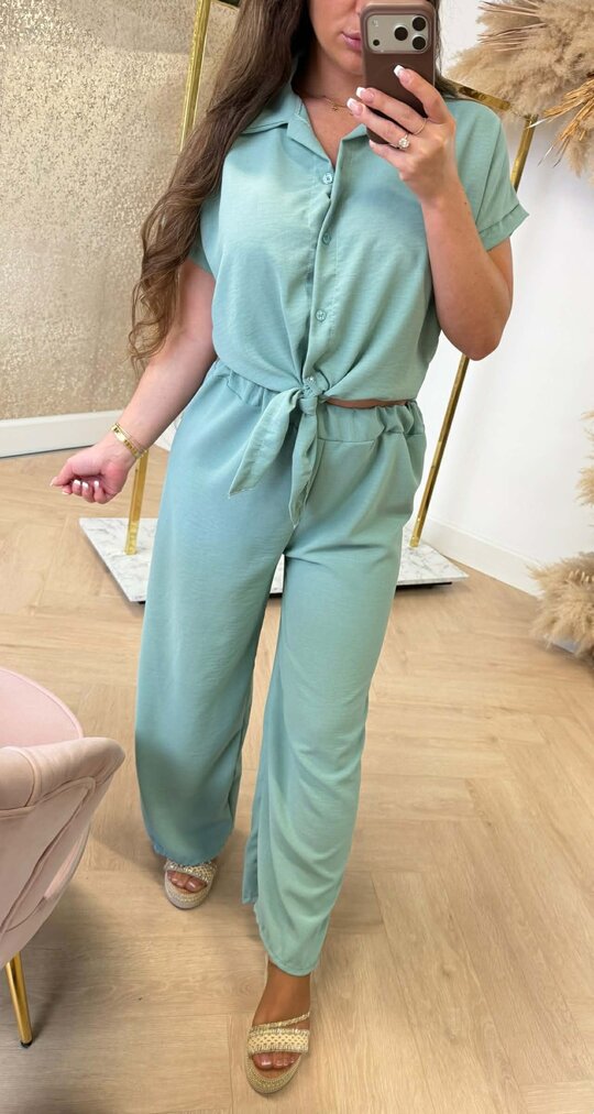 SIMPLE CLASSY CO-ORD SET ESMARALD