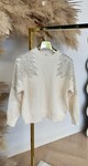 GLITTER SWEAT 227 BEIGE