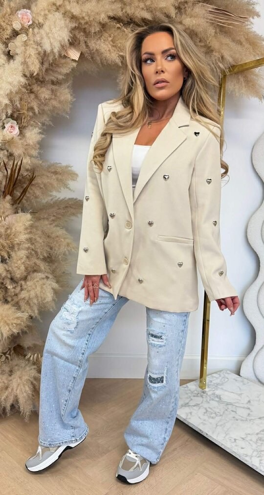 BESTSELLER HARTJES BLAZER TC03 BEIGE