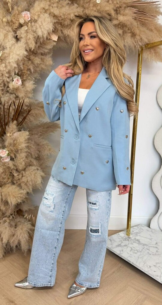 BESTSELLER HARTJES BLAZER TC03 ICEBLUE