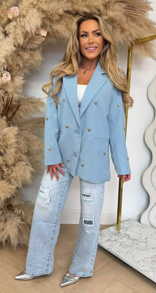 BESTSELLER HARTJES BLAZER TC03 ICEBLUE