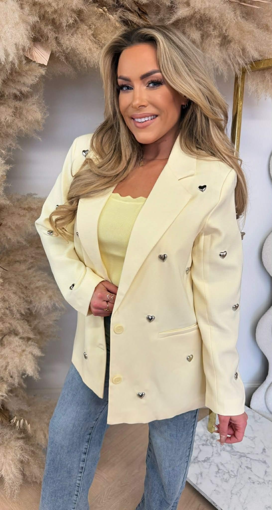 BESTSELLER HARTJES BLAZER TC03 SOFTYELLOW