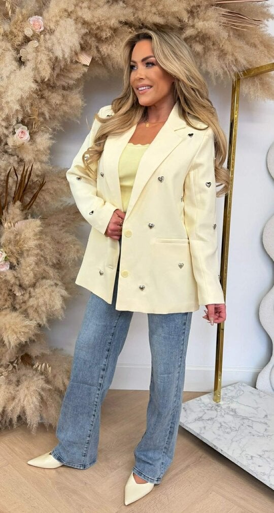 BESTSELLER HARTJES BLAZER TC03 SOFTYELLOW