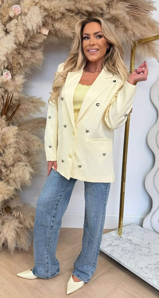 BESTSELLER HARTJES BLAZER TC03 SOFTYELLOW