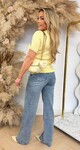 KELIE RUFFLE LACY TOP K5-05 SOFTYELLOW