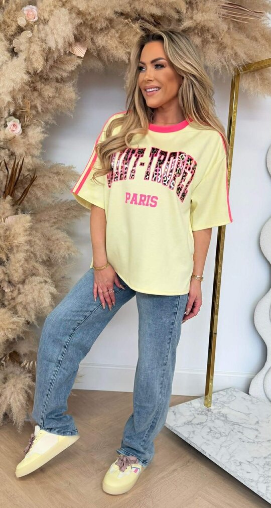 SAINT TROPEZ SHIRT YELLOW