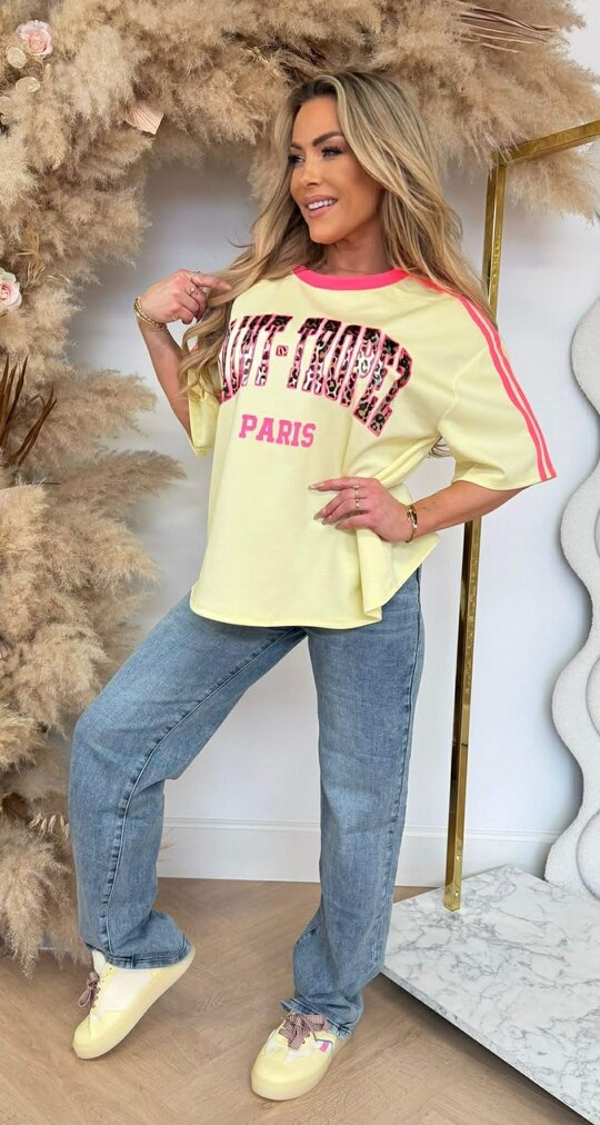 SAINT TROPEZ SHIRT YELLOW