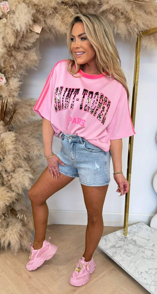 SAINT TROPEZ SHIRT PINK