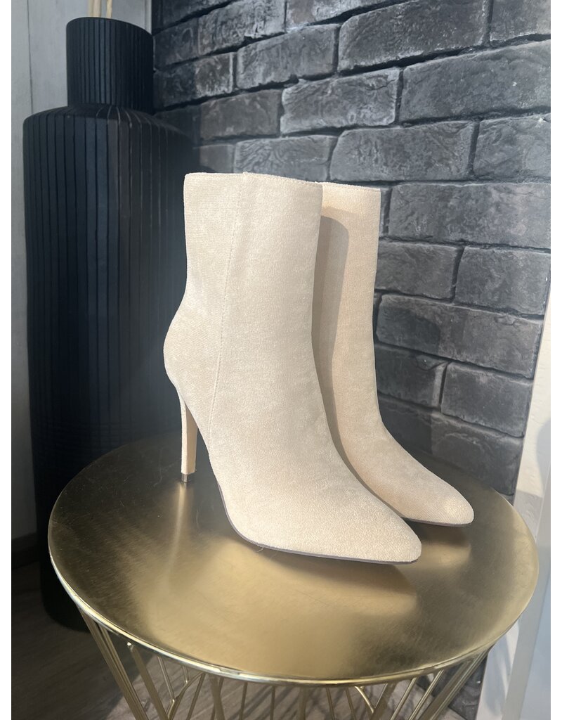 Suède Boots - Beige