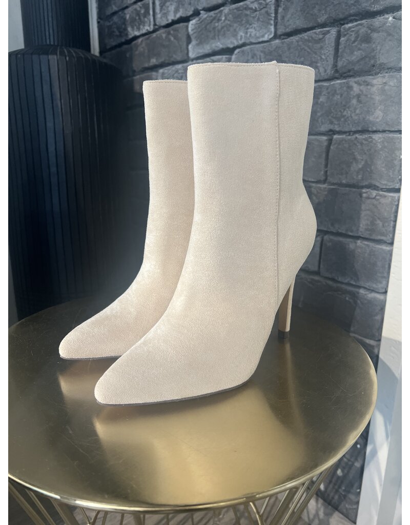 Suède Boots - Beige