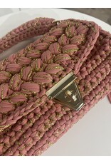 Old pink Handbag