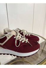 Gaelle Sneaker - Burgundy