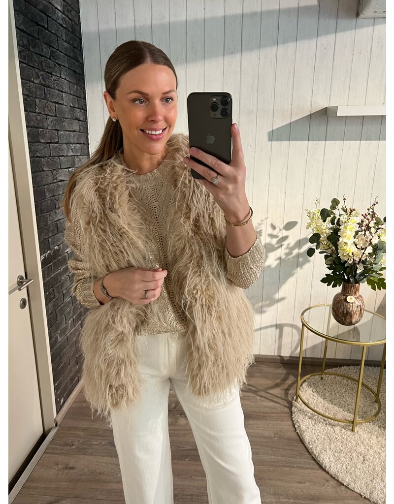 Jada Faux Fur - Beige