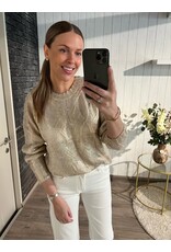 Sanne Golden Sweater