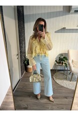 Yellow Fringe Blouse