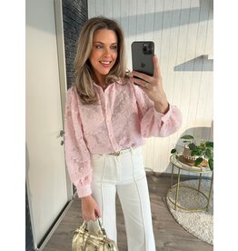 Transparant Blouse - Roos