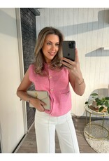 Button Spencer - Fuchsia