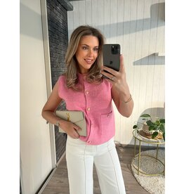 Button Spencer - Fuchsia