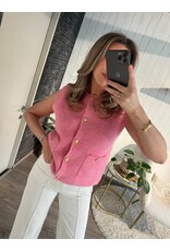 Button Spencer - Fuchsia
