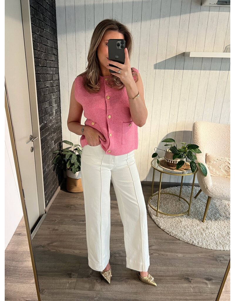 Button Spencer - Fuchsia