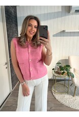 Button Spencer - Fuchsia