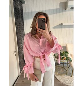 Short Bow Blouse - Roos