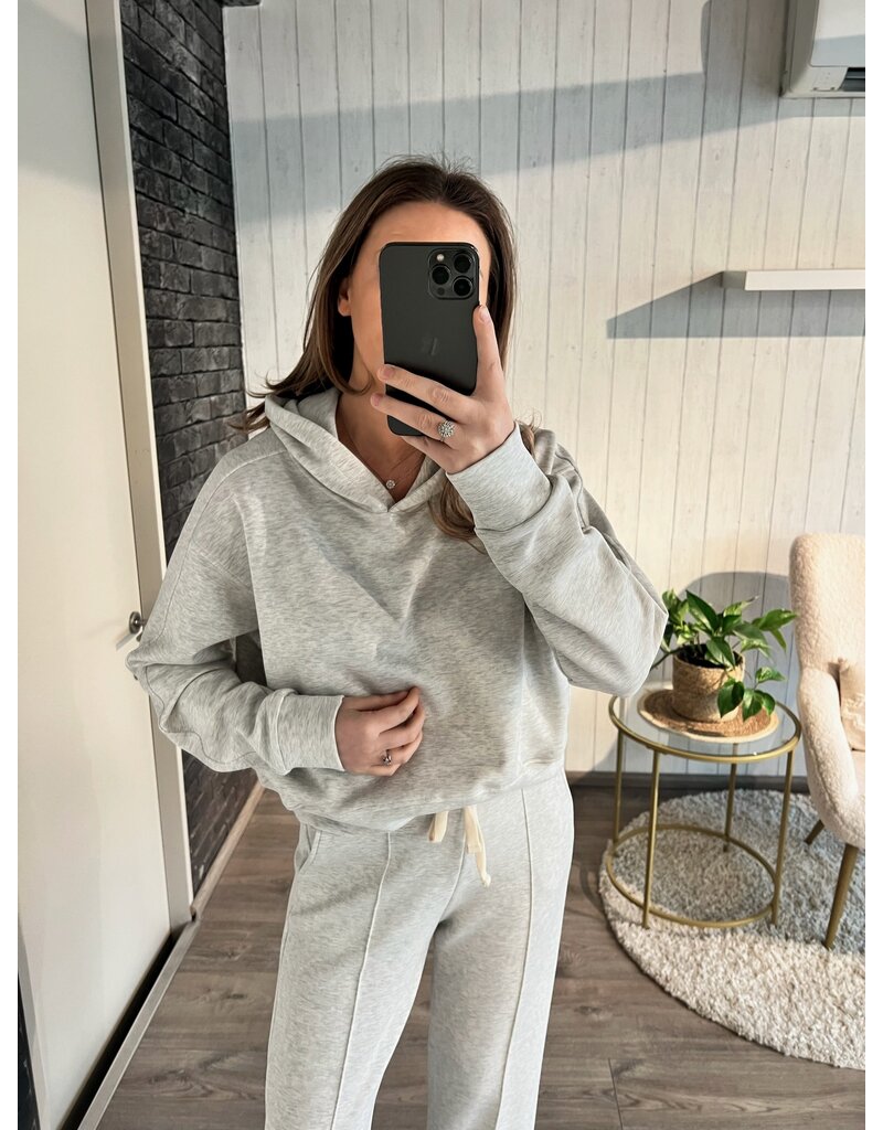 Super Soft Jogger Sweater - Grijs