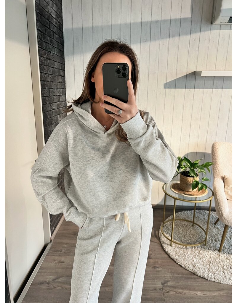 Super Soft Jogger Sweater - Grijs