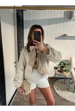 Bow Blouse - Beige