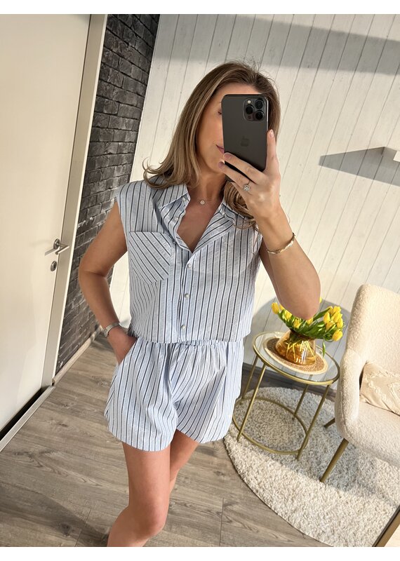 Diamond Stripe Summer Set