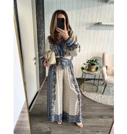 Detailed Summer Pants - Multicolor