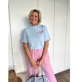 Cherry Tee - Blauw
