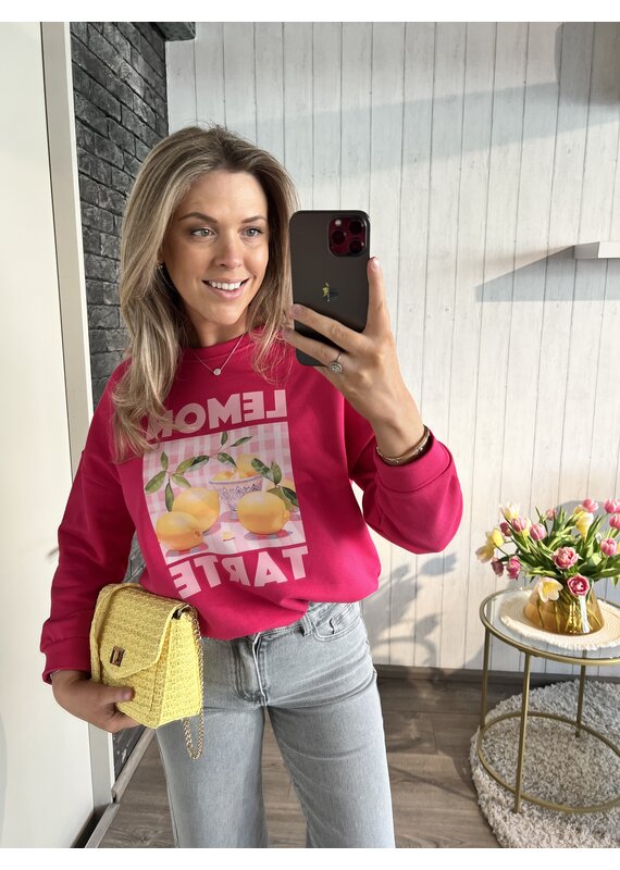 Sweater Lemon - Fuchsia