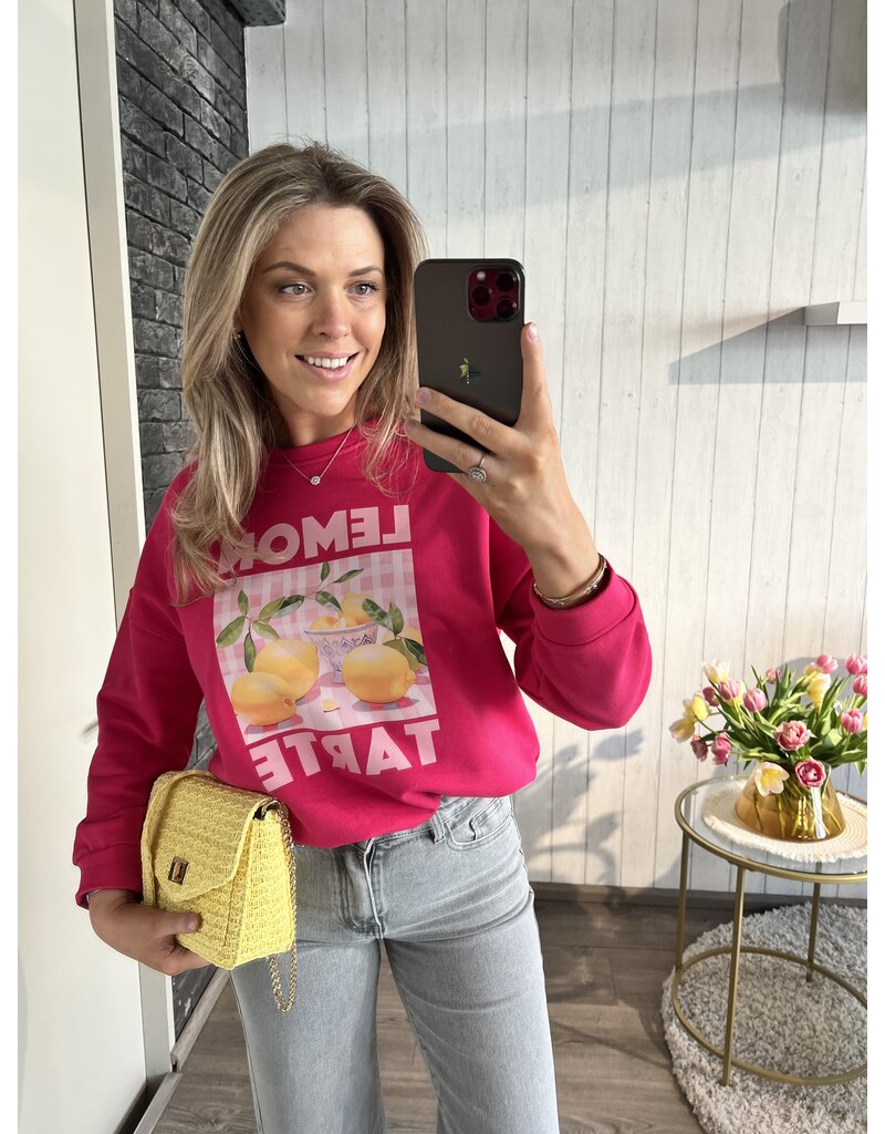 Sweater Lemon - Fuchsia