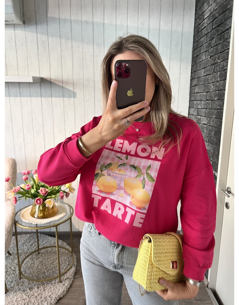 Sweater Lemon - Fuchsia