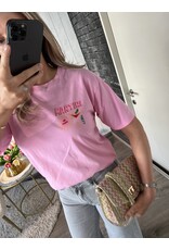 Martini Tee - Fuchsia