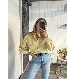 Bo's Stripe Blouse - Geel