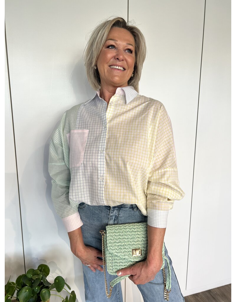 Colored Vichy Blouse