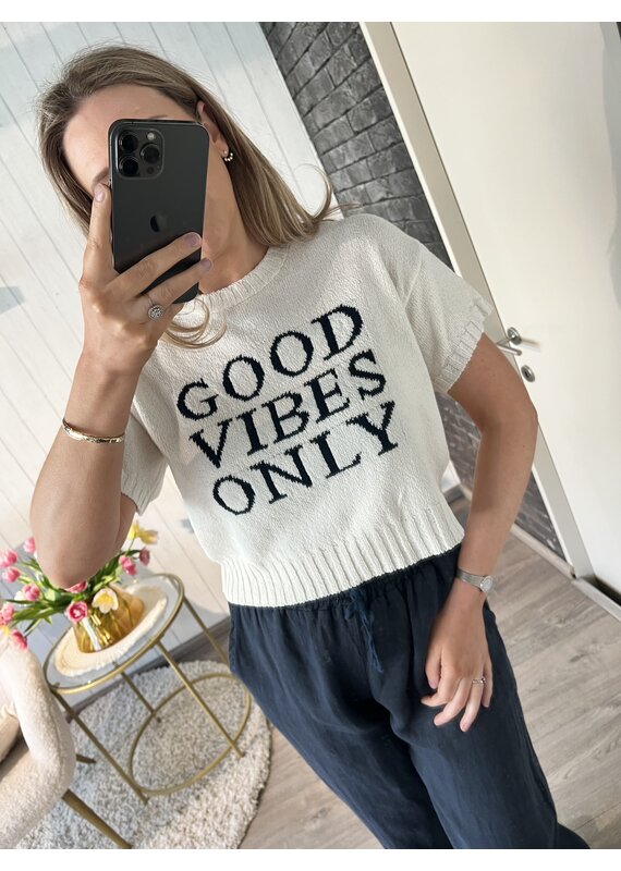 Good Vibes Only Knit